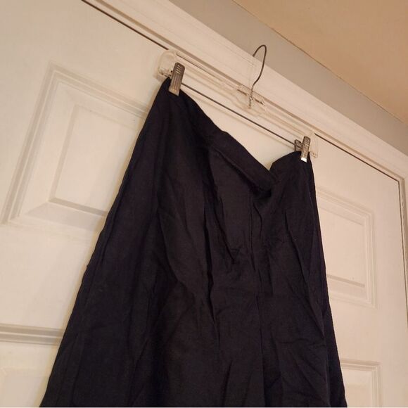 Jaclyn Smith stretchy black lightweight cropped pants Size 20 - Picture 2 of 5